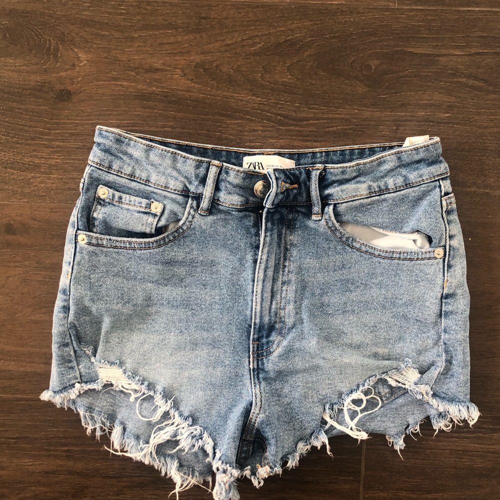 Zara jean shorts